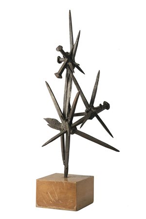 Nino Franchina (Palmanova 1912 - Roma 1987) - "Senza titolo" scultura in...