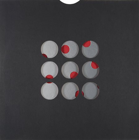 Paolo Scheggi (Firenze 1940 - Roma 1971) - "Intersuperficie curva ad...