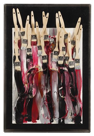 Arman (Nizza 1928 - New York 2005) - "Senza titolo" 2002 assemblage di...