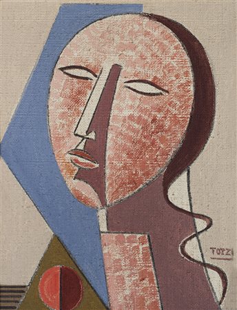 Mario Tozzi (Fossombrone 1895 - St. Jean du Gard 1979) - "Senza titolo" 1978...