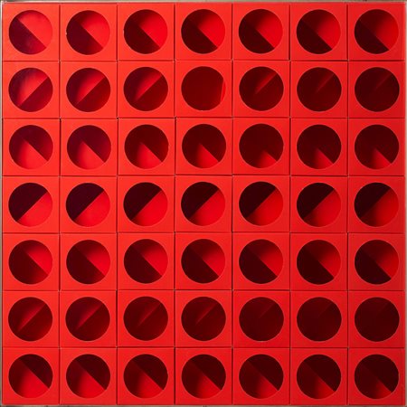 Paolo Scheggi (Firenze 1940 - Roma 1971) - "Inter-ena-cubo" 1969 ca. moduli...