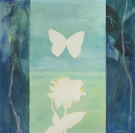 Luiso Sturla, Chiavari 1930 - , Di notte...di giorno 1968, Olio su tela, cm....