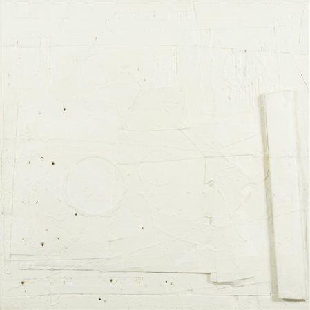 Paolo Netto, Livorno 1946 - , Cartone , Tecnica mista con applicazioni su...