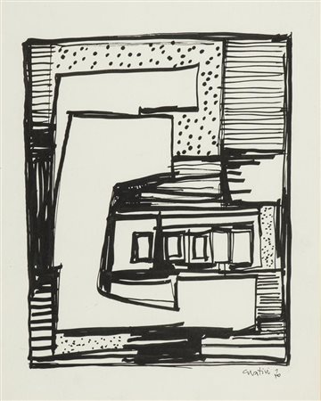 Gualtiero Nativi, Pistoia 1921 - Greve in Chianti (Fi) 1999, Studio 1970,...