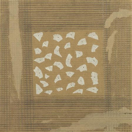 Paolo Masi, Firenze 1933 - , Senza titolo 1976, Collage, decollage, graffite...