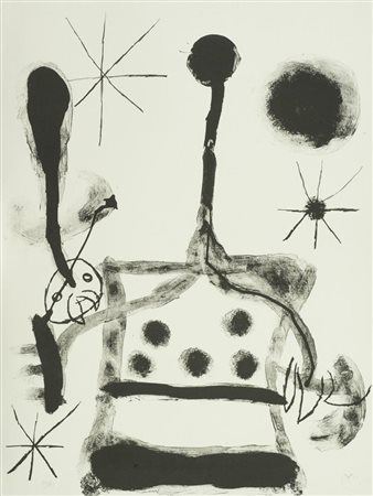 Joan Mirò, Barcellona 1893 - Palma de Mallorca 1983, Senza titolo ,...
