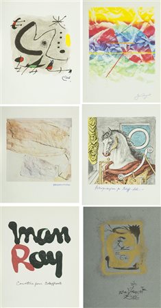 Artisti Vari (Mirò, Dalì, Rauschenberg, De Chirico, Rosenquist, Ray,...