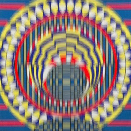 Guido Baldessari, Venezia 1938 - , Struttura vibrante 1967, Tecnica mista su...