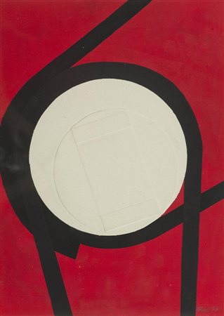 Walter Fusi, Udine 1924 - Firenze 2013, Senza titolo 1966, Tecnica mista su...