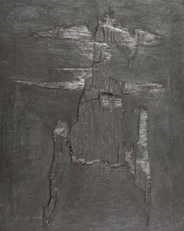 Agenore Fabbri, Barba (Pt) 1911 - Savona 1998, Senza titolo 1962, Legno su...