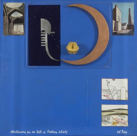 Lucio del Pezzo, Napoli 1933 - , Cerimonia a Samarcanda (E. Schatz) 1969,...