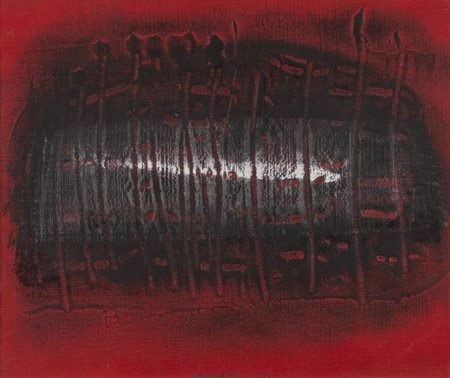 Arturo Carmassi, Lucca 1925 - Empoli, Fi 2015, Senza titolo 1961, Olio su...