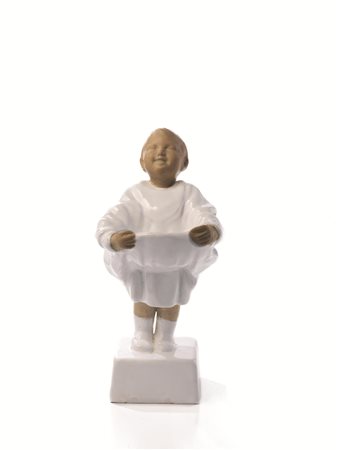 Domenico Baccarini(Faenza 1883-1907)BIMBO CHE ALZA IL GREMBIULE, 1905...