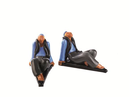 Dante Baldelli(Citt&agrave; di Castello 1904-1953)VAGABONDI, 1932Manifattura...