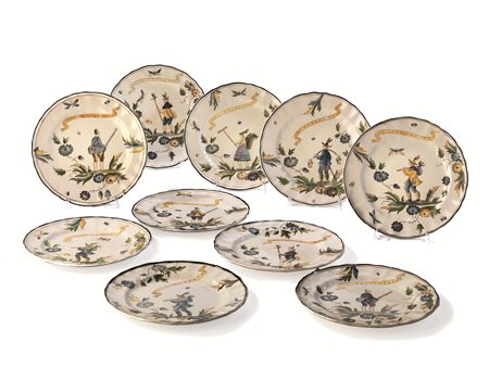 Gio Ponti(Milano 1891-1972)ERMIONE, ANNI &700;30Manifattura San Cristoforo,...