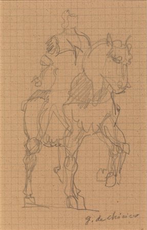 Giorgio De Chirico&nbsp; (Volos 1888 - Roma 1978)&nbsp; STUDIO DI...