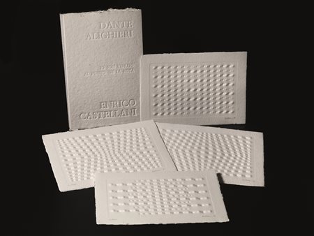 Enrico Castellani&nbsp; (Castelmassa 1930)&nbsp; IO SONO VENUTO AL PUNTO...