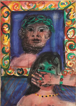 Bruno Cassinari&nbsp; (Piacenza 1912 - Milano 1992)&nbsp; NERONE&nbsp;...