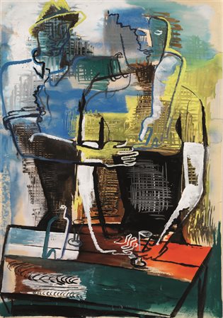 Ossip Zadkin&nbsp; (Vitebsk 1890 - Neuilly-sur-Seine 1967)&nbsp; F&Ecirc;TE...