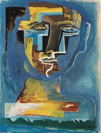 Ossip Zadkin(Vitebsk 1890 - Neuilly-sur-Seine 1967)T&Ecirc;TE...