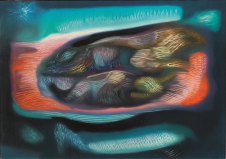 Marco Almaviva&nbsp; (Novi Ligure 1934)&nbsp; ZOGLIO&nbsp; olio su tela, cm...