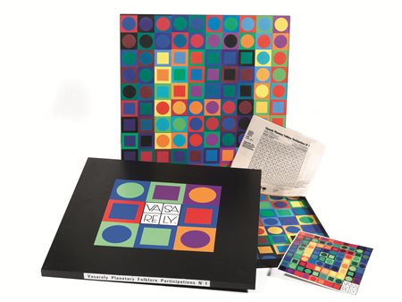 Victor Vasarely(Pecs 1908 - Parigi 1997)VASARELY PLANETARY FOLKLORE...