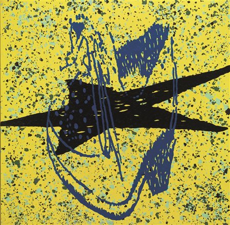 Jiri Georg Dokoupil&nbsp; (Krnov 1954)&nbsp; SPIRALE&nbsp; olio su tela, cm...