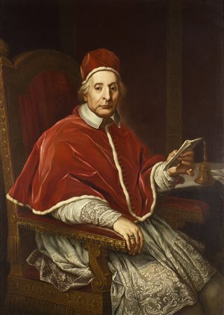 da Agostino Masucci Ritratto di papa Clemente XII Corsini Olio su tela, cm....