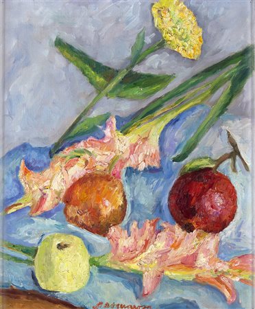 PASQUAROSA Anticoli Corrado, 1896 – Lido di Camaiore, 1973 Natura morta con...