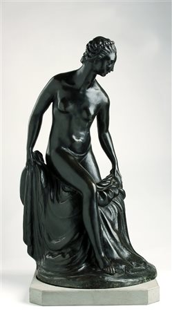 ALFREDO BIAGINI Roma 1886 - Roma 1952 La bagnante, Anni ‘30 circa Scultura in...
