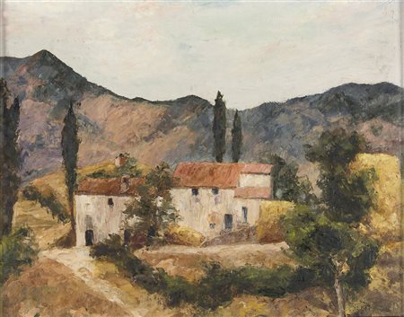 CESARINA GUALINO Casale Monferrato 1890 - Roma 1992 Casolari tra i monti/...