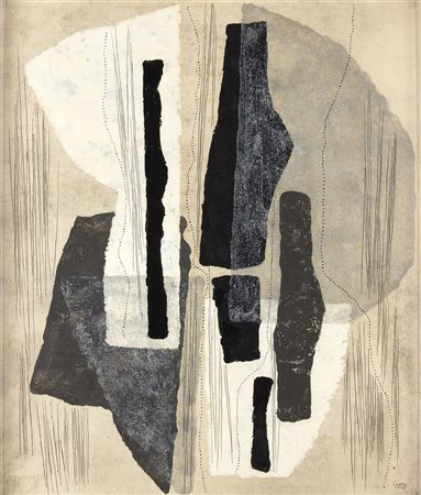 MICHELANGELO CONTE Spalato (Dalmazia) 1913 - Roma 1996 Divenire, 1958 Olio su...