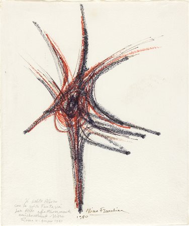 NINO FRANCHINA Palmanova 1912 – Roma 1987 Il solito Albero con la solita...