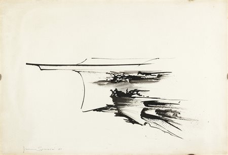 FRANCESCO SOMAINI Lomazzo 1926 - Como 2005 Progetto per scultura, 1961 China...