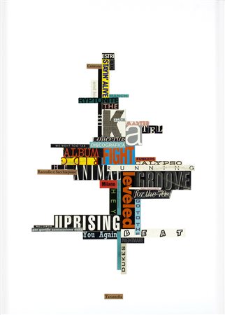 NICOLA DI CAPRIO Caserta 1963 Boogie-woogie, 2009 Collage di pezzi di...