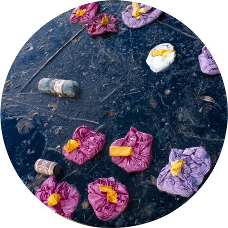 GOLDI E CHIARI Sara Goldschmied 1975 ed Eleonora Chiari 1971 Ninfee #4, 2003...