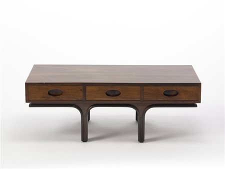 Gianfranco Frattini (1926 - 2004) - Mobiletto basso a tre cassetti...