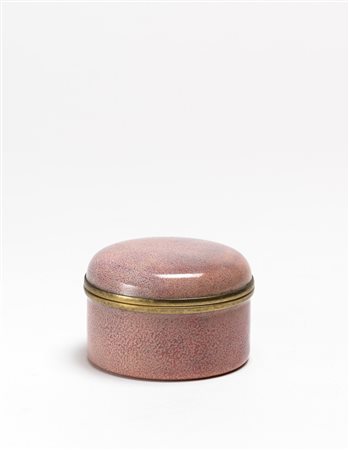 Paolo De Poli (Padova 1905 - 1966) - Una scatolina portacipria in rame...