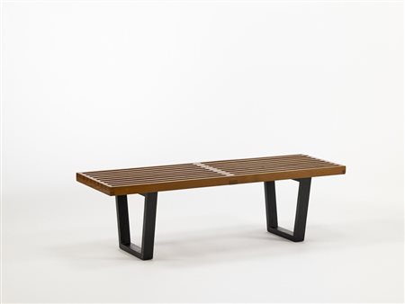 George Nelson (1908 - 1986) - "Platform Bench". Produzione Herman Miller,...