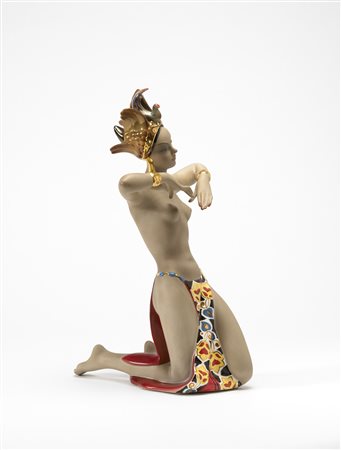 Manifattura CIA Manna Le Bertetti - "Zalar", ceramica modellata a colaggio e...