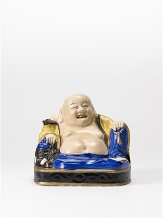 Gio Ponti (Milano 1891 - 1979) - Terracotta modellata acolaggio e dipinta in...