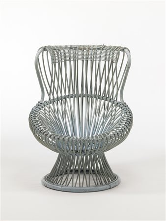 Franco Albini (1905 - 1977) - Poltroncina modello "Margherita". Esecuzione...