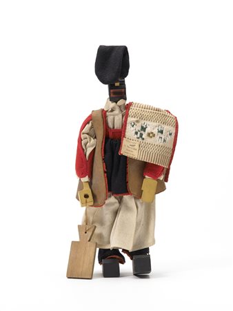 Eugenio Tavolara (1901 - 1963) - "Personaggio popolare sardo", scultura in...