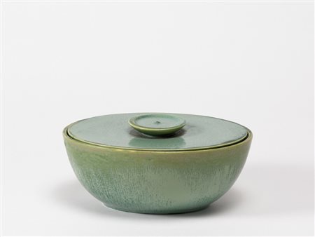 Guido Andlovitz (1900 - 1965) - Portadolci ovale con coperchio color...