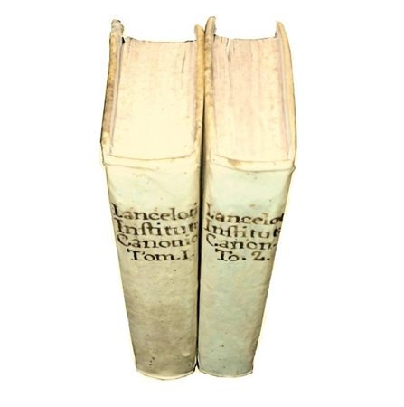 UNCOMMON POCKET EDITION OF LANCELLOTTI'S CANON LAW INSTITUTIONSLancellotti,...