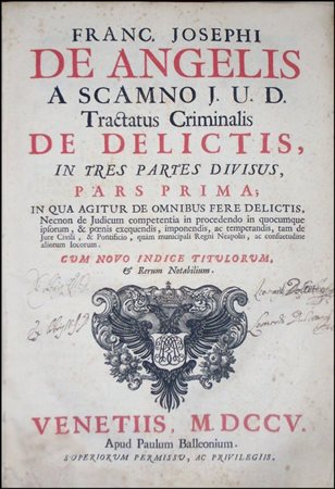 A FOUNDING TEXT ON THE DISCIPLINE OF THE HOMICIDEAND THE REHABILITATION OF...