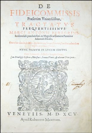 IMPORTANT TREATY ON THE LEGAL CONCEPT OF FIDEICOMMISSUM IN MATTERS OF...