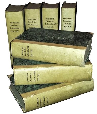 Pothier, Robert Joseph. Le pandette di Giustiniano. In Venezia, Co’ tipi di...