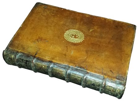 FINE LYON EDITION OF A RENOWNED COMMENTARY OF THE LAWS AND ROYAL...