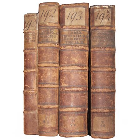THE GODEFROY EDITION OF CODEX THEODOSIANUSTheodosius Emperor-Godefroy,...